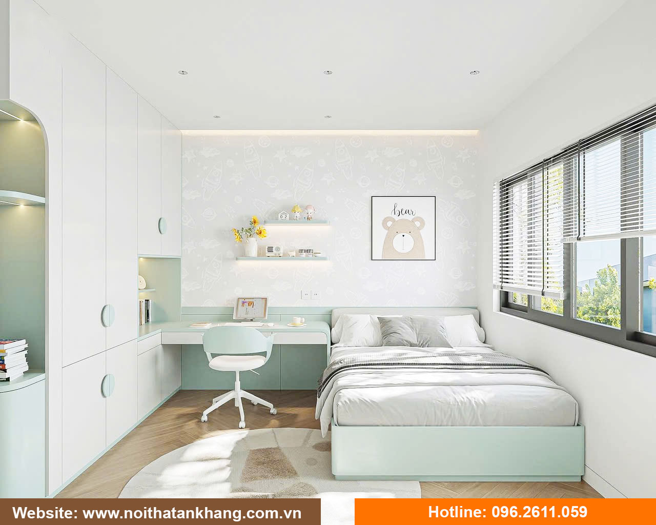 Phòng ngủ hiện đại - Mẫu 15