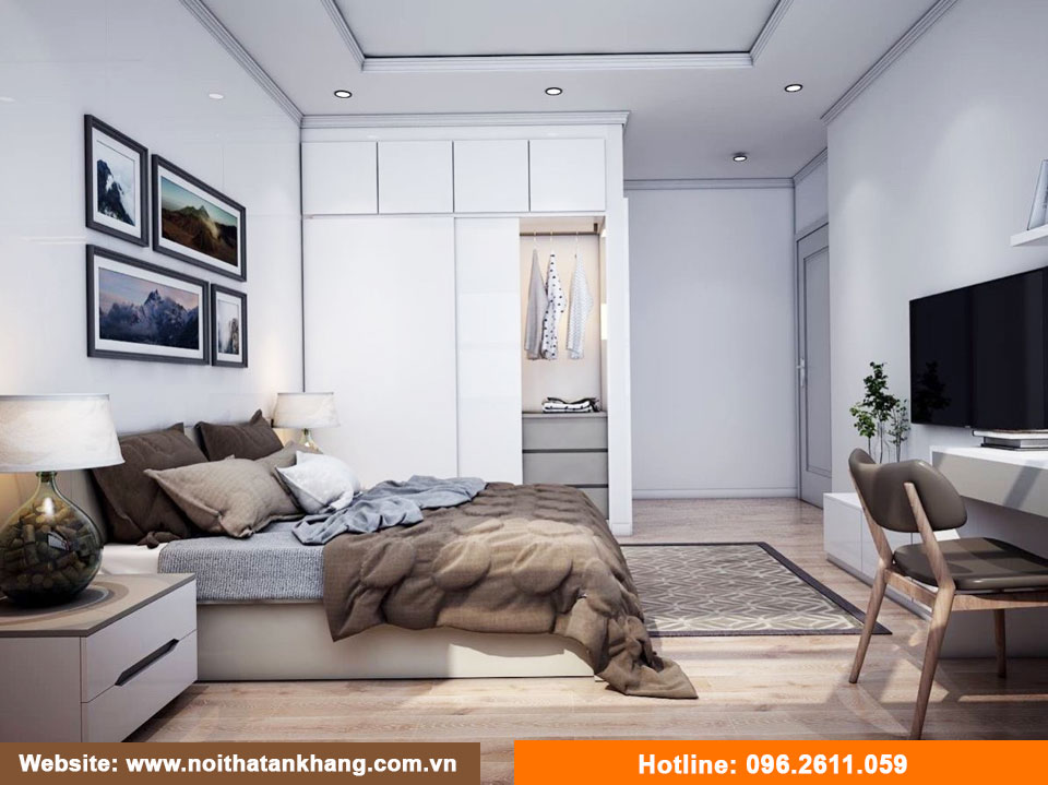 Bộ sản phẩm phòng thay đồ dành cho biệt thự