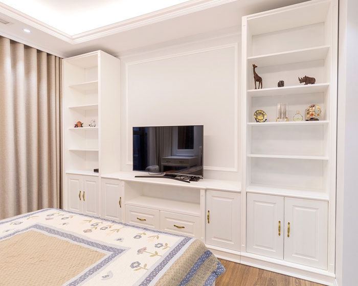 Kệ TV gỗ MDF phun sơn 2K cao cấp 