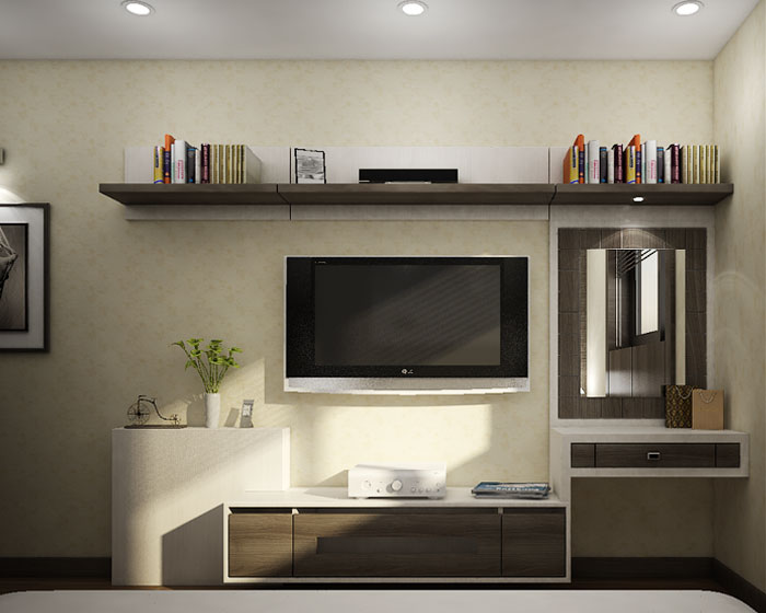 Kệ TV phòng ngủ gỗ MDF lõi xanh chống ẩm An Cường