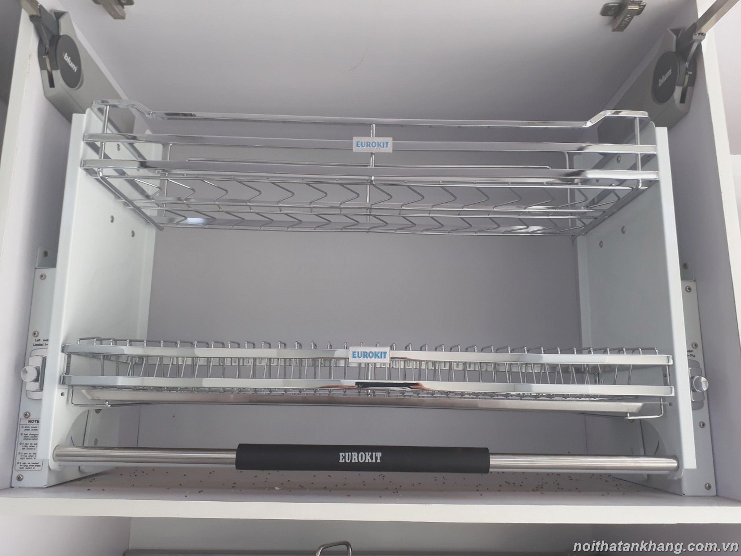 Giá bát nâng hạ Inox 304 EUROKIT UB700