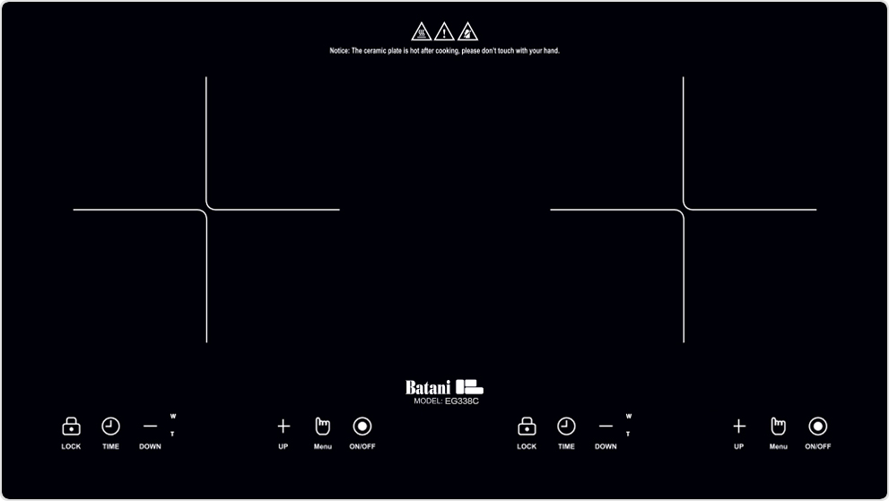 Bếp từ Batani EG-338C - Made in Malaysia