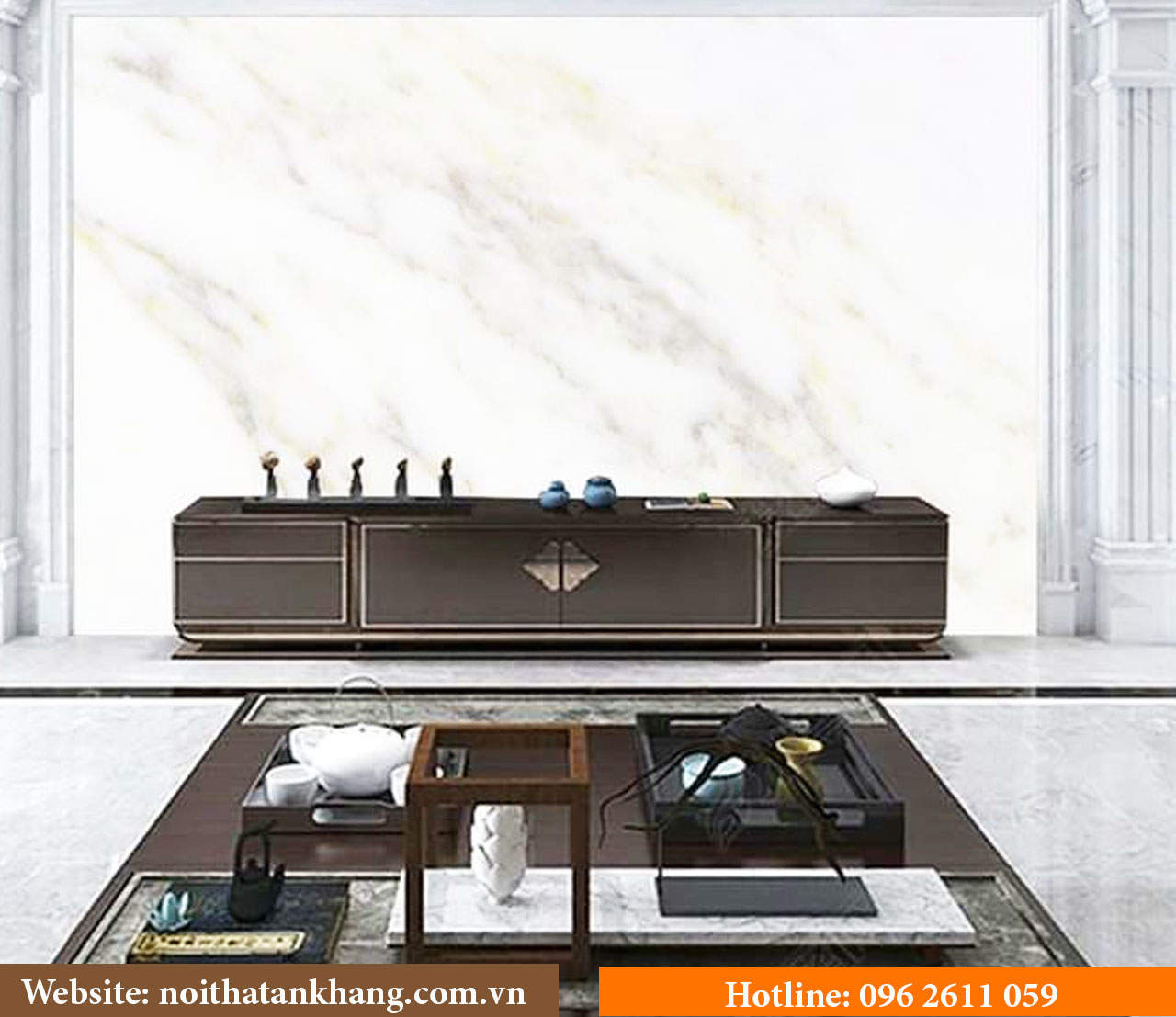 Tranh 3D tráng gương giả đá - Mẫu 25