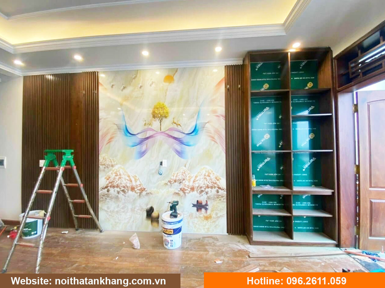 Tranh tráng gương 3D vật liệu mới - Mẫu 7