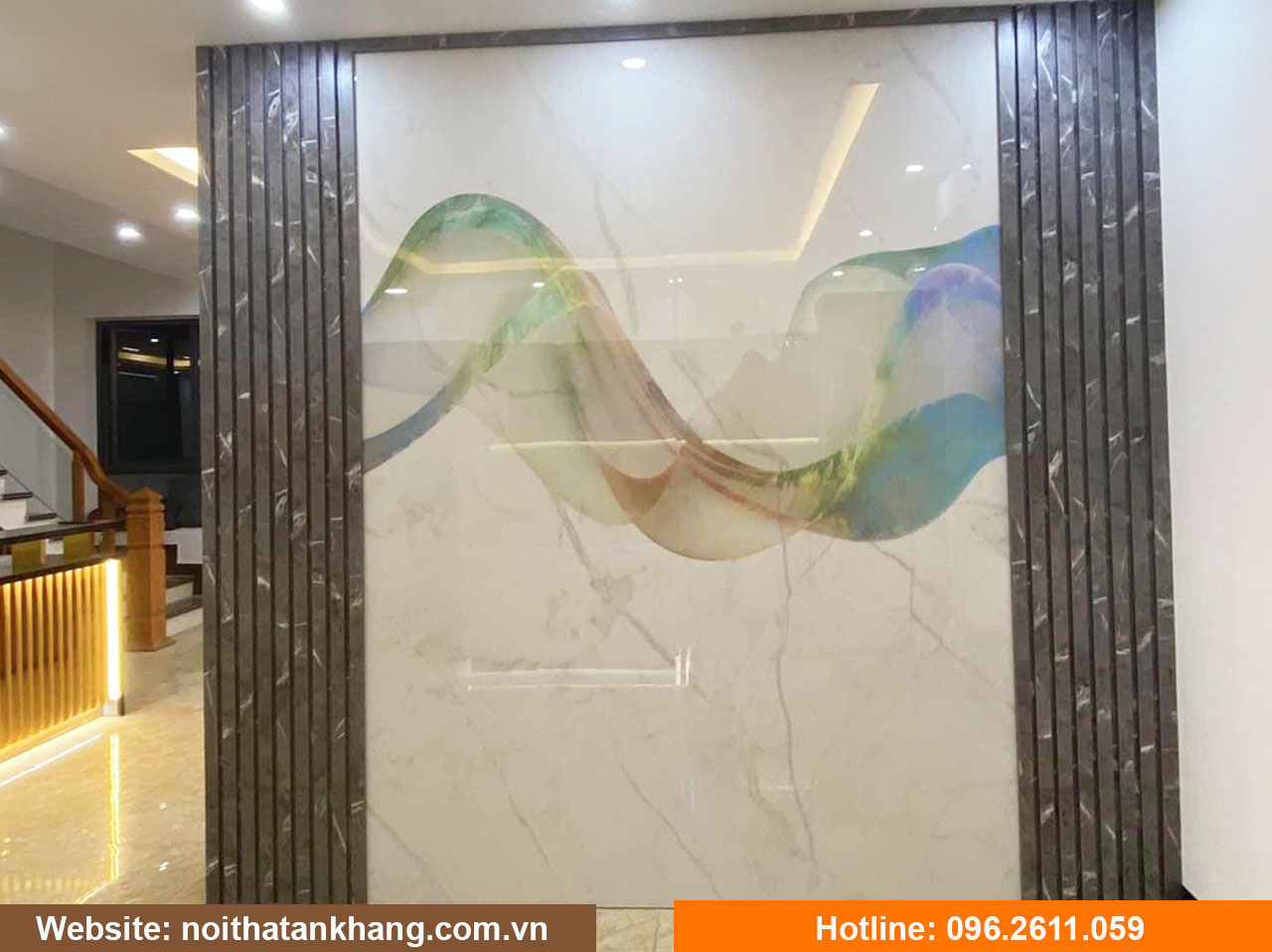 Tranh tráng gương 3D vật liệu mới - Mẫu 10