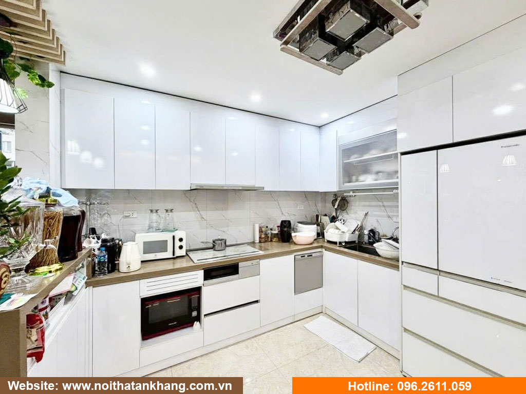 Tủ bếp gỗ công nghiệp - Mẫu 37