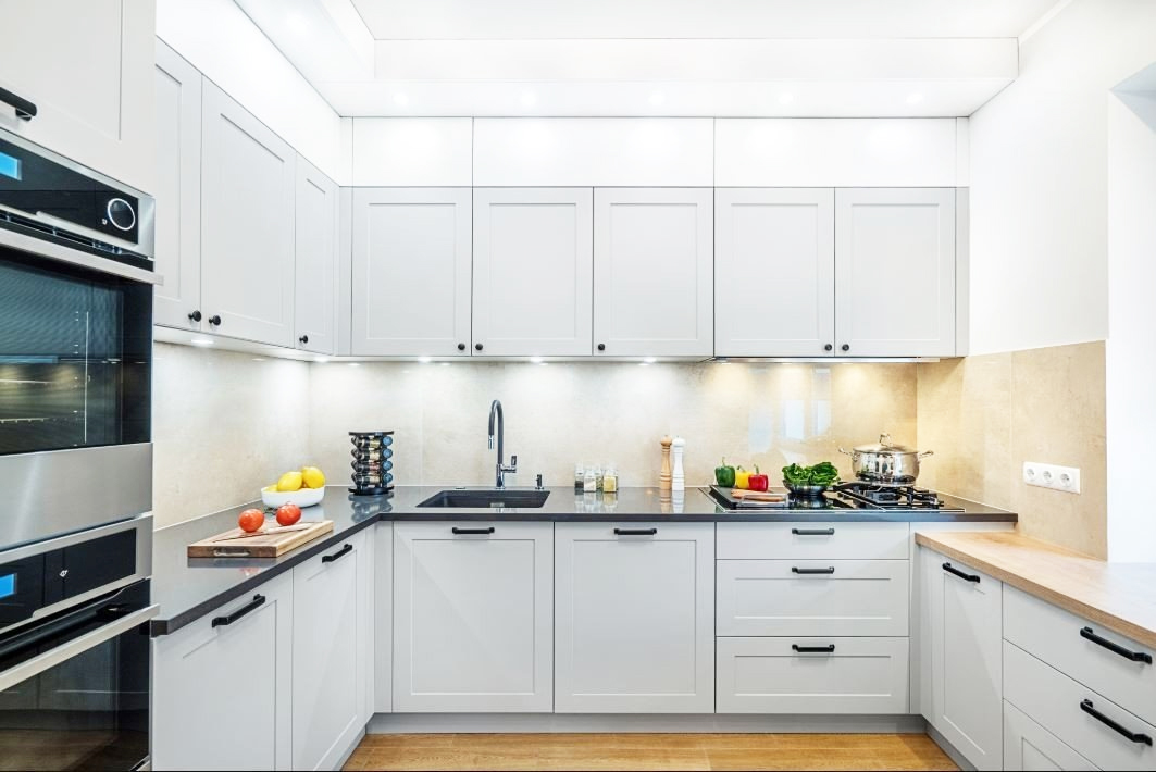 Tủ bếp Tân cổ điển - Mẫu 4