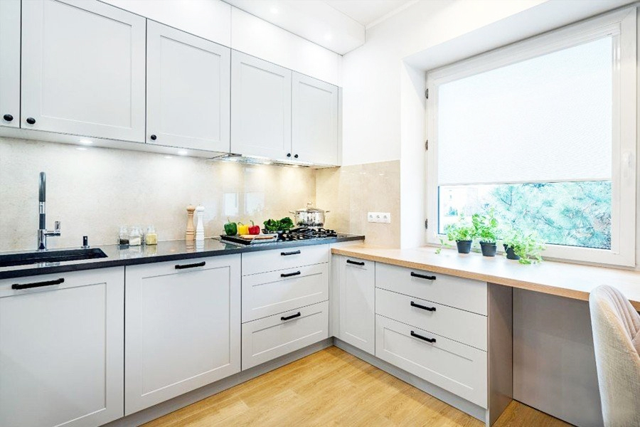 Tủ bếp Tân cổ điển - Mẫu 5